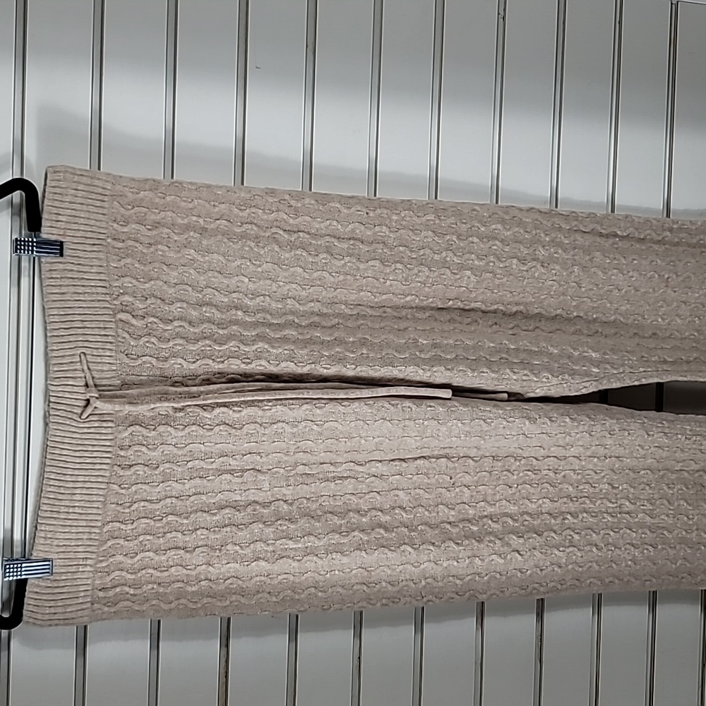 Gibson & Latimer  XL  Oatmeal Knit Joggers  Banded Bottom